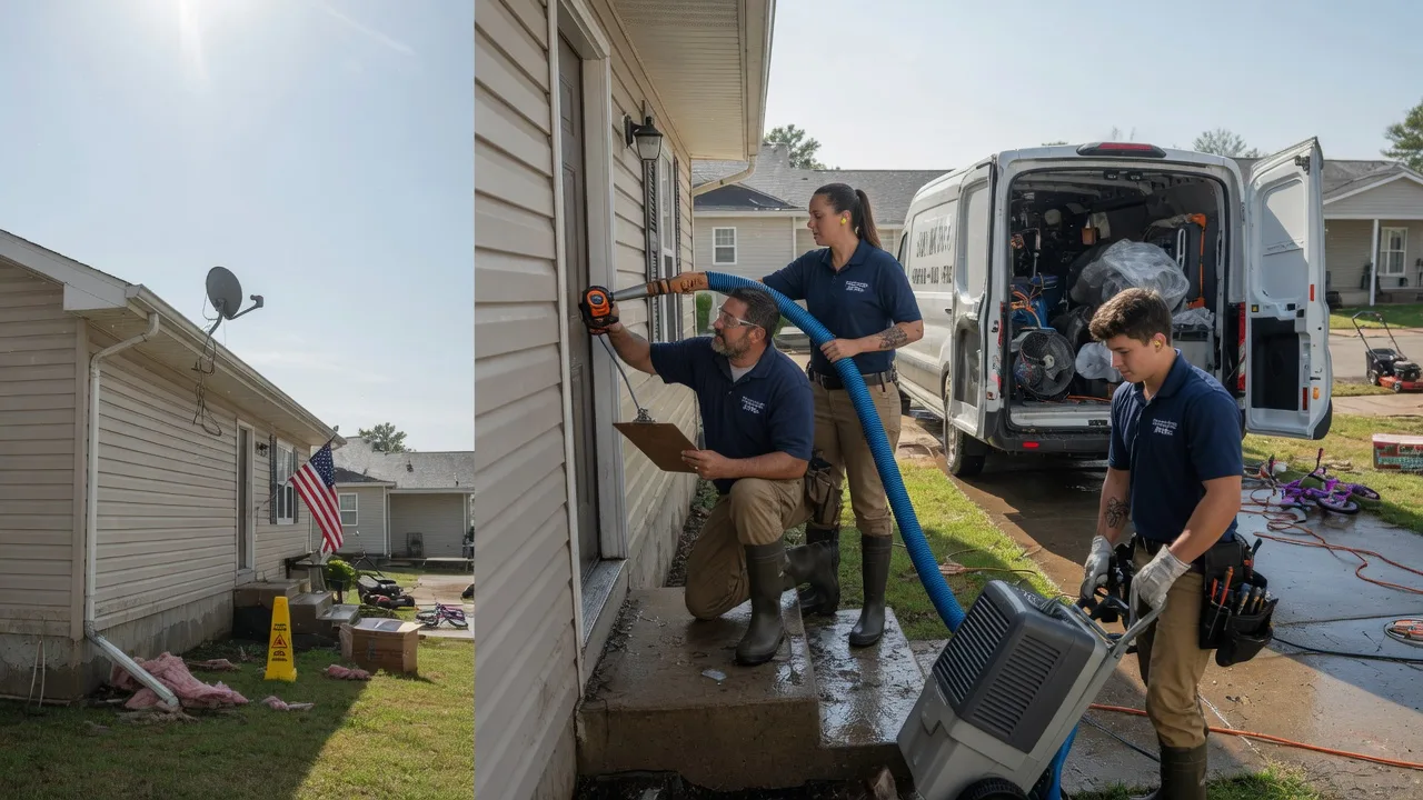 Ceiling Water Damage Restoration in Burlington, CO near me